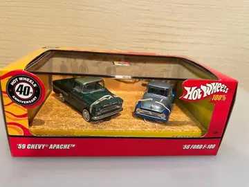 100% Hot Wheels 56FORD 59chevy APACHE