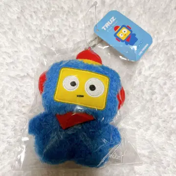 TRUZ 로봇 봉제 인형 파랑