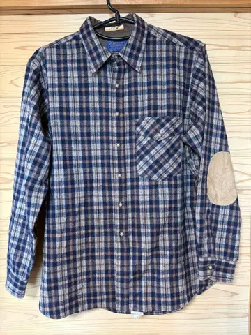 Pendleton (펜들턴) USA제 플란넬 셔츠 외주머니 팔꿈치 패드