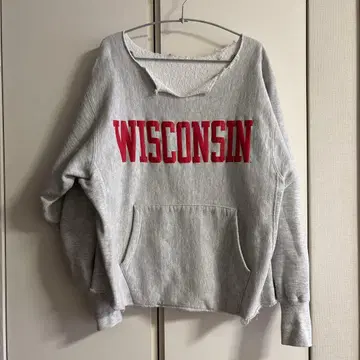 used 리메이크 챔피온 로고 그레이 맨투맨