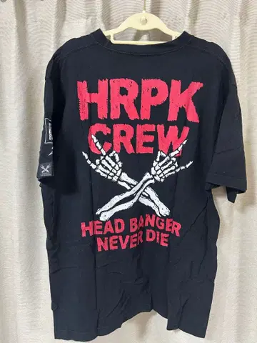 MAXIMUM THE HORMONE 티셔츠 XL 블랙