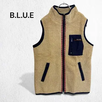 BLUIE 베스트 보아 집업 티롤리안 캐주얼 아웃도어