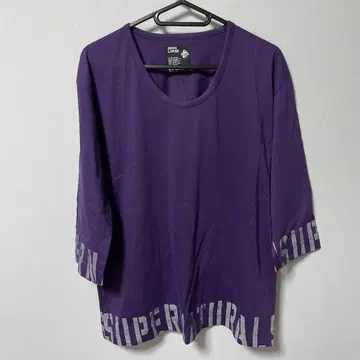 PPFM 신의 옷 L 사이즈 프린트 T셔츠 7부 소매