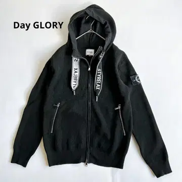 Day GLORY 데이글로리 지퍼 후드티 니트 남성용 M