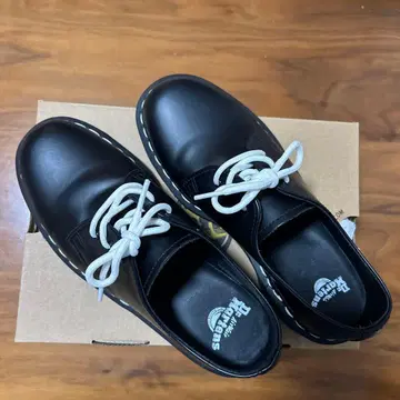 닥터마틴 블랙 로퍼 UK6 3홀