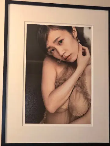 나노하나 사인 포함 프레임 사진