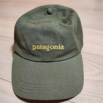 patagonia 올리브 야구 모자