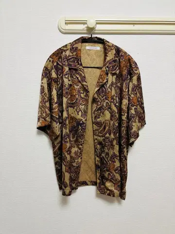 JOURNAL STANDARD 페이즐리 무늬 반팔 셔츠