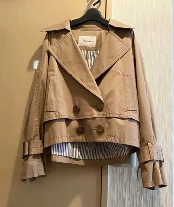 Diagram 숏 트렌치코트 34