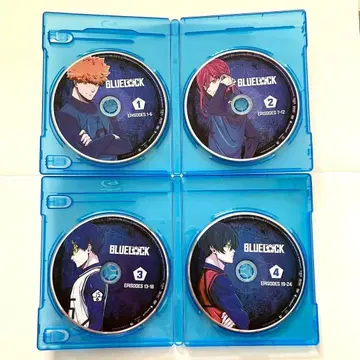 북미판 블루 록 DVD SEASON 1 PART 1 2 전 24화