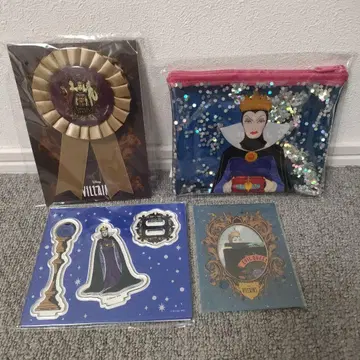 빌런즈 백설공주 해피 복권 로제트 클리어 파우치 제일복권