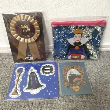 빌런즈 백설공주 해피 복권 로제트 클리어 파우치 제일복권