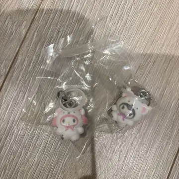 산리오 메지루시 액세서리 포근포근 스노우 마이멜로디 쿠로미