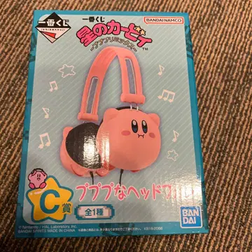 커비 푸푸푸 헤드폰 핑크