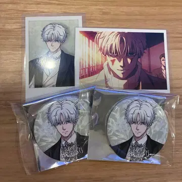 사카모토 데이즈 아모카페 AMOCAFE 캔뱃지 카드 슬러