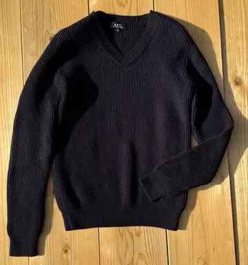새상품 A.P.C. 로우게이지 니트 아페쎄 APC 스웨터 MHL