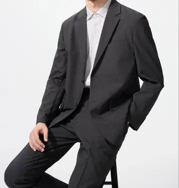 감동 자켓 L 사이즈 다크 그레이