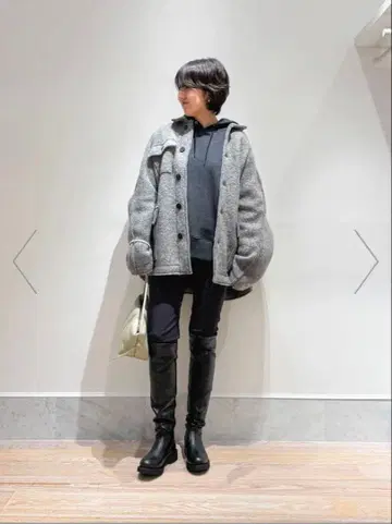 GALERIEVIE 스트레치 롱 부츠