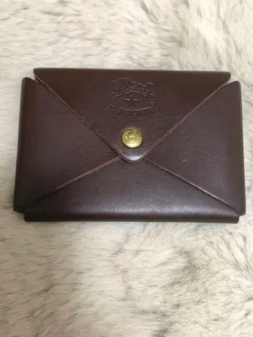 일비종떼 카드 케이스 다크 브라운