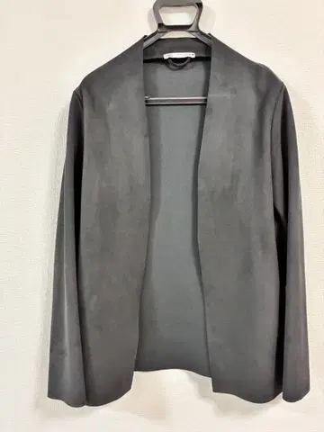 ZARA 블랙 노카라 자켓 XS