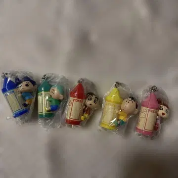 짱구는 못말려(크레용 신짱) 캡슐 토이 5개 세트