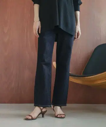 글로벌 워크 GOOD 데님 슬림 스트레이트 XXL