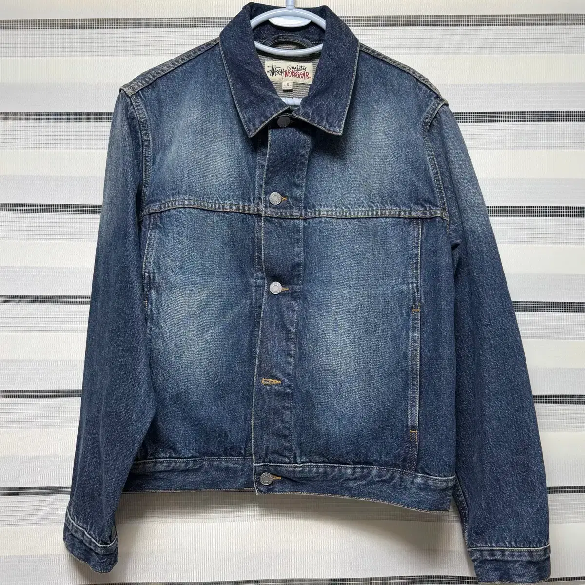 STUSSY | 스투시 Stussy x Levi's Crispy Rinse Trucker Jacket Black