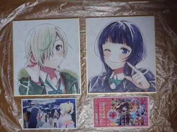 니지가사키 극장판 입장 혜택 색지 미아 카린 2세트 덤 포함