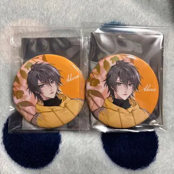 토가이누의 피 아키라 캔뱃지 2개 타워 레코드 카페