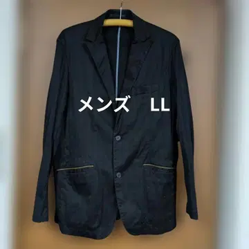 남성용 블랙 자켓 LL