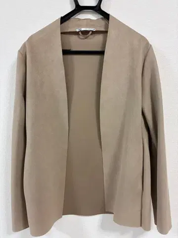 ZARA 노카라 자켓 베이지 XS (남녀 공용)