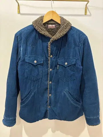 할리우드 런치마켓 BLUE BLUE 코듀로이 보아 자켓 1