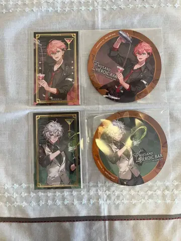 니지산지 애니카페 칵테일 카드 혜택 코스터 아카기 웬 무라쿠모 카게츠