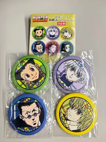 헌터헌터 와시 캔뱃지 Vol.8 곤 키루아 크라피카 레오리오