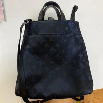 러셋 russet 블랙 나일론 숄더백