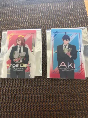 극장판 체인소 맨 레제편 트레이딩 클리어 카드 아키 천사의 악마