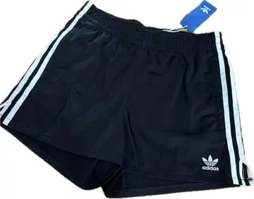 [ 미사용 새상품 ] adidas 블랙 숏팬츠 3선 라인