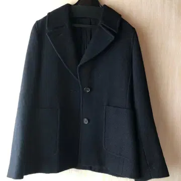 마가렛호웰 MHL 울 코트 네이비