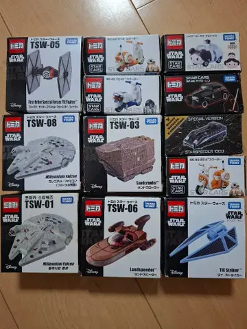 스타 워즈 외 토미카 묶음 판매
