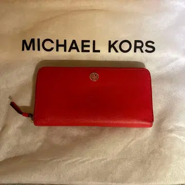 MICHAEL KORS 빨간색 장지갑