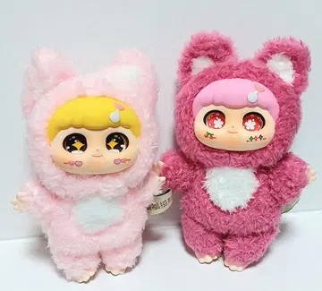 fufu fox 블라인드 박스 봉제 인형 2체 세트