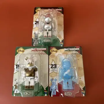 디즈니 베어브릭 오너먼트 3종