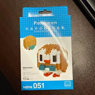 포켓몬 나노블록 MOKUROH 170개 모크로