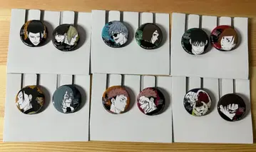 주술회전 제일복권 L상 캔뱃지 세트 6종