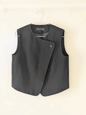 ZARA 택 포함 새상품 블랙 랩 베스트 S