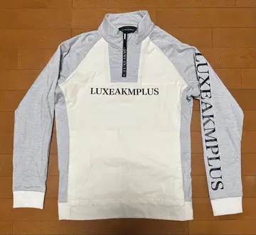 LUXE AKM PLUS 하프 지퍼 방풍 모크넥 풀오버