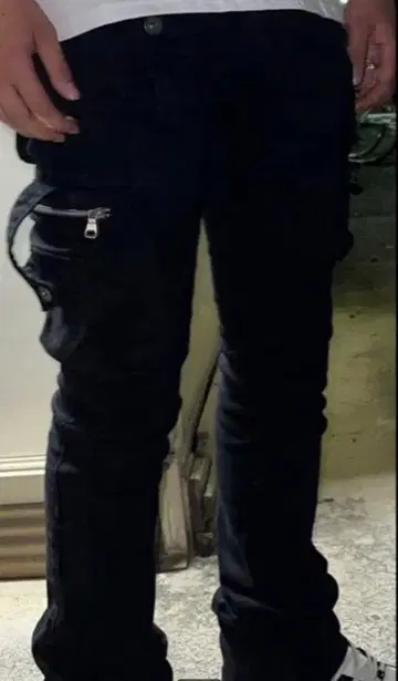 VALAVASAS 발라바사스 플레어 데님 플레어 팬츠 카고 데님