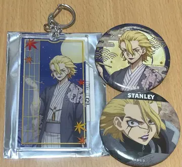 Dr.STONE 마네키네코 캔뱃지 아크릴 키링 스탠리