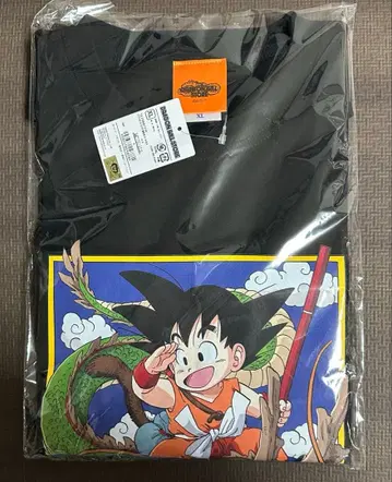 [ 새상품 ] 드래곤볼 T셔츠 손오공 드래곤볼 스토어 XL 블랙