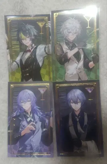 니지산지 Dytica 애니메이트 카페 금박 카드